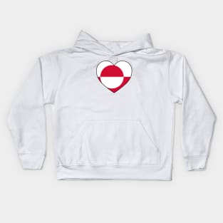 Heart - Greenland Kids Hoodie